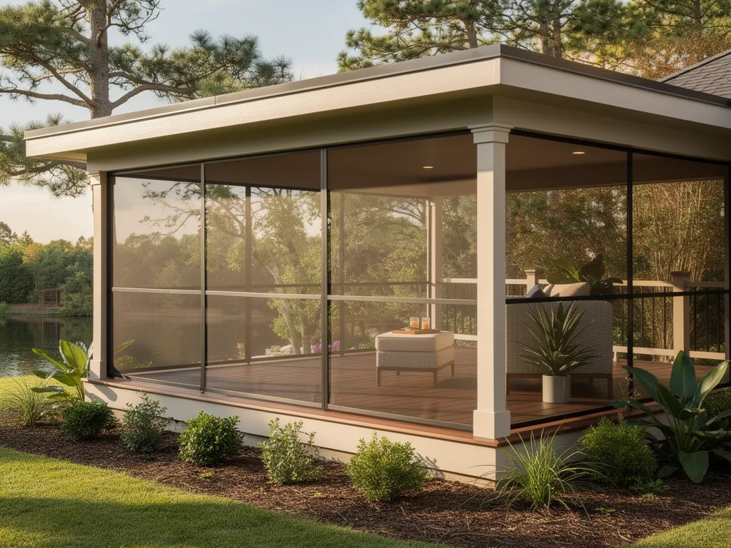 Custom Screen Porch Construction