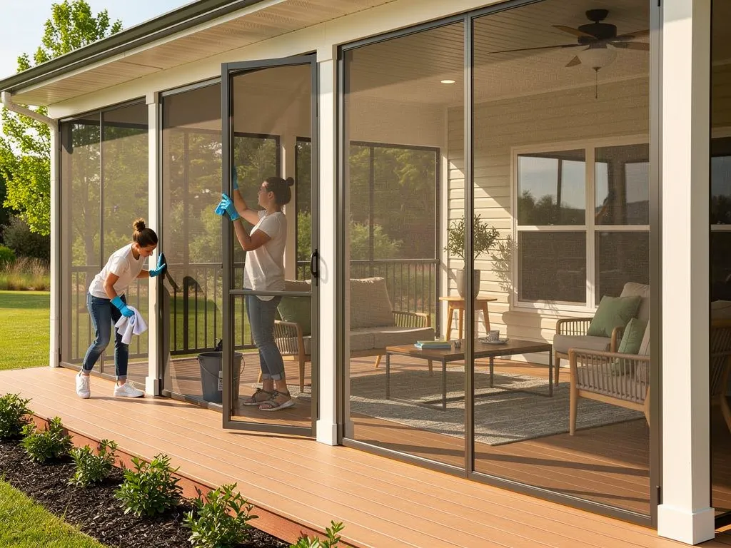 How Should You Maintain Different Screen Porch Materials